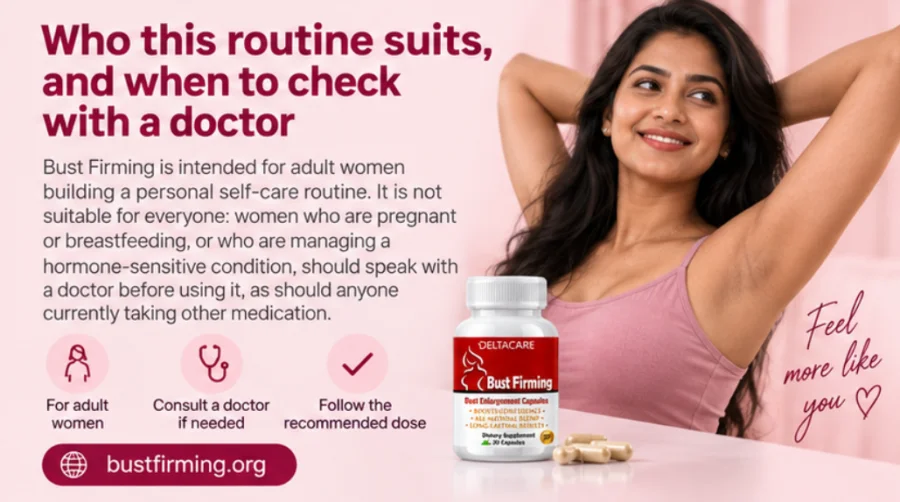 Bust Firming — daily capsule routine for adult women
