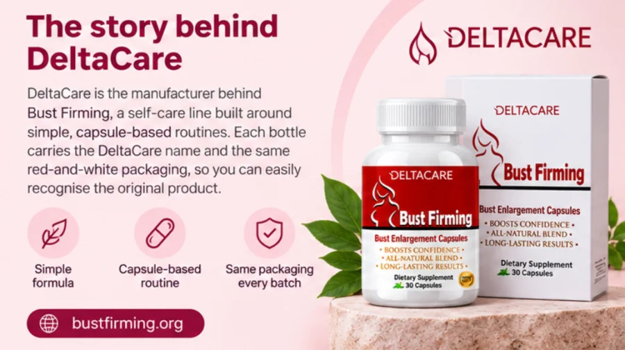 Bust Firming — DeltaCare bottle and outer box